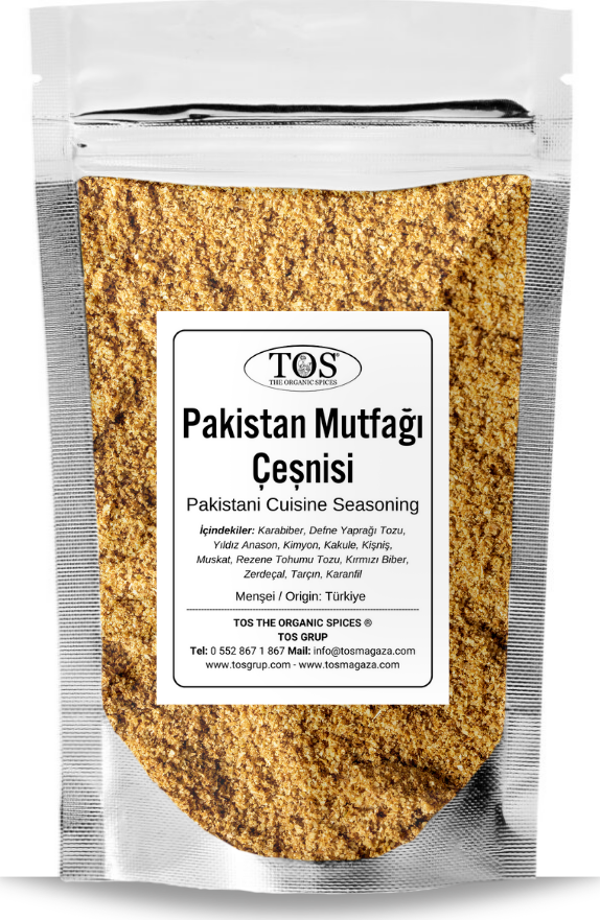 Pakistan Mutfağı Çeşnisi 250 gr Pakistani Cuisine Seasoning - Premium Quality | Baharat Karışımı - Image 1