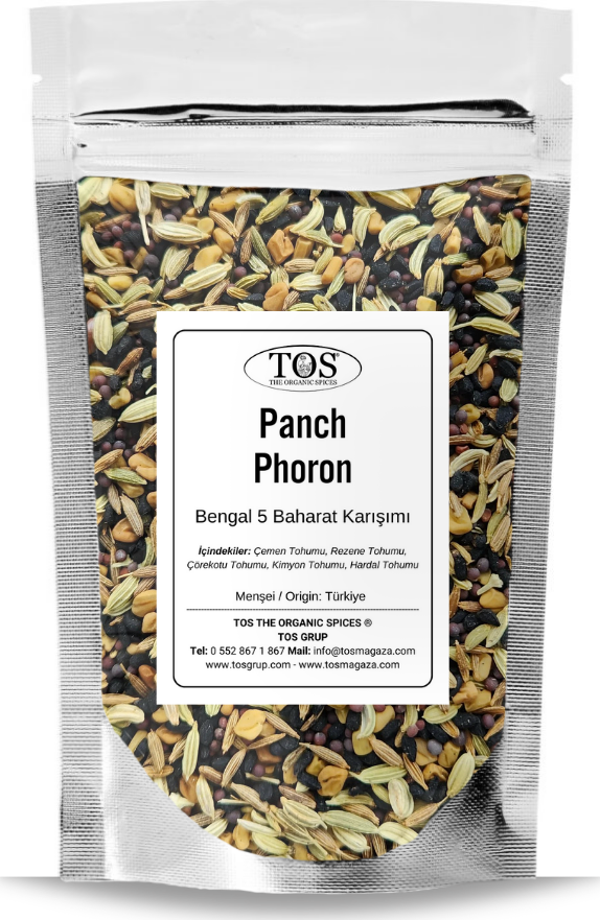 Panch Phoron 100 gr Bengal Beş Baharatı Panch Phoron (Bengali Five Spice Blend) - Premium Quality - Image 1