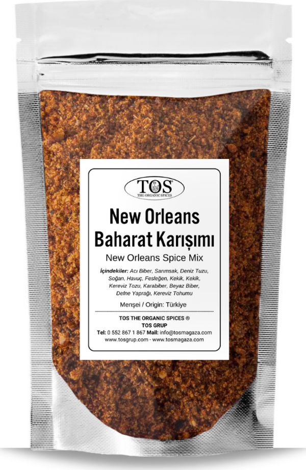 New Orleans Baharat Karışımı 250 gr New Orleans Spice Blend - Premium Quality | Baharat Karışımı - Image 1