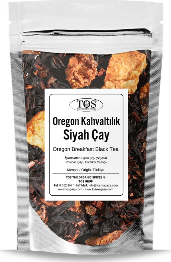Oregon Kahvaltılık Siyah Çay 40 gr (1. Kalite) Oregon Breakfast Black Tea - Image 1