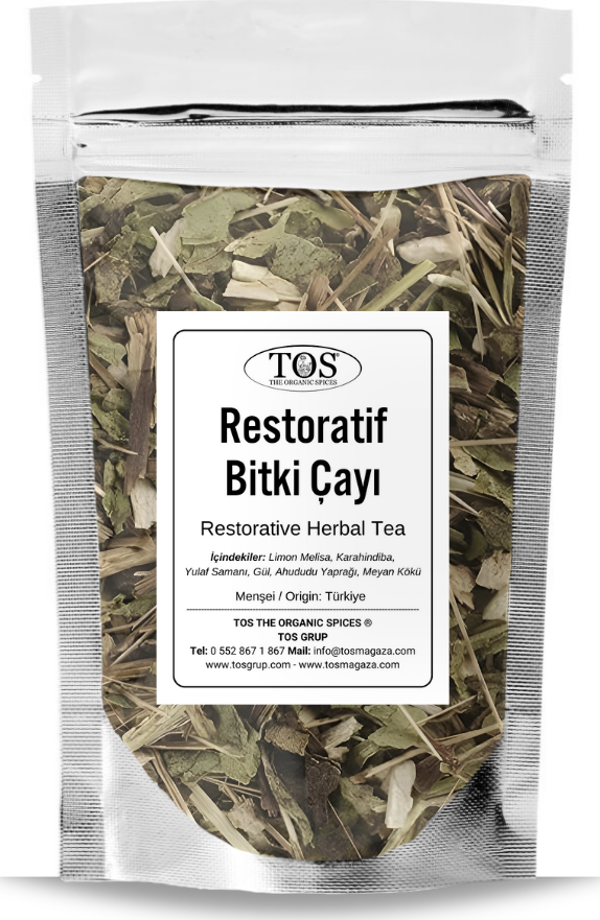 Restoratif Bitki Çayı 40 gr (1. Kalite) Restorative Herbal Tea - Image 1