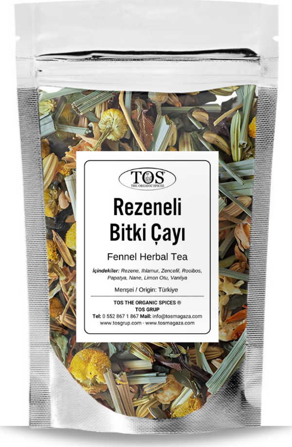 Rezeneli Bitki Çayı 100 gr (1. Kalite) Fennel Herbal Tea - Image 1