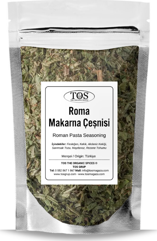 Roma Makarna Çeşnisi 100 gr Roman Pasta Seasoning - Premium Quality | Baharat Karışımı - Image 1