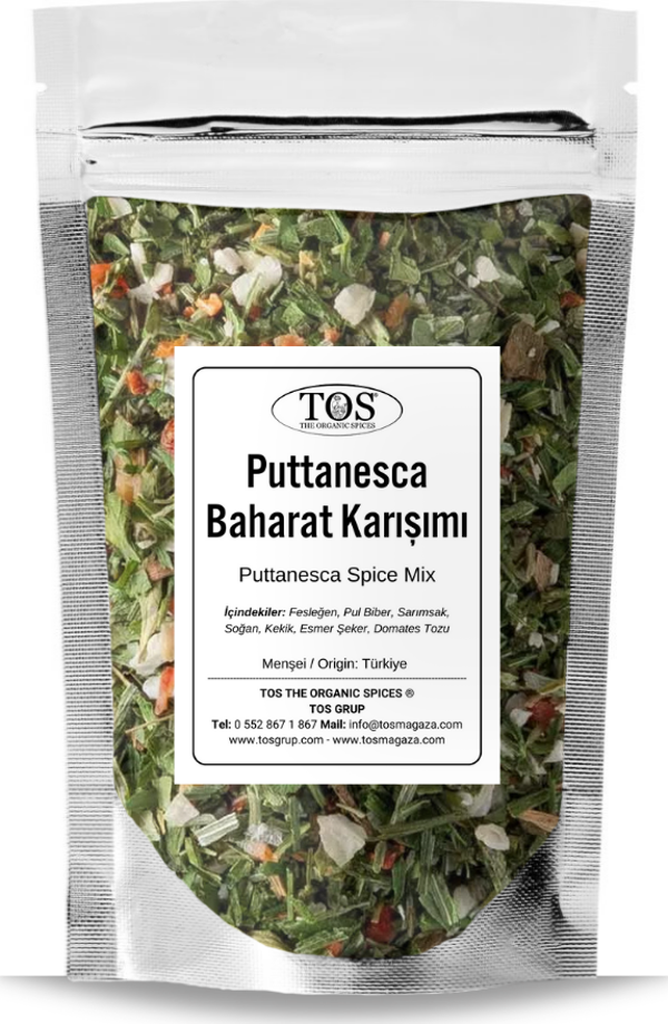 Puttanesca Baharat Karışımı 250 gr Puttanesca Spice Blend - Premium Quality | Baharat Karışımı - Image 1