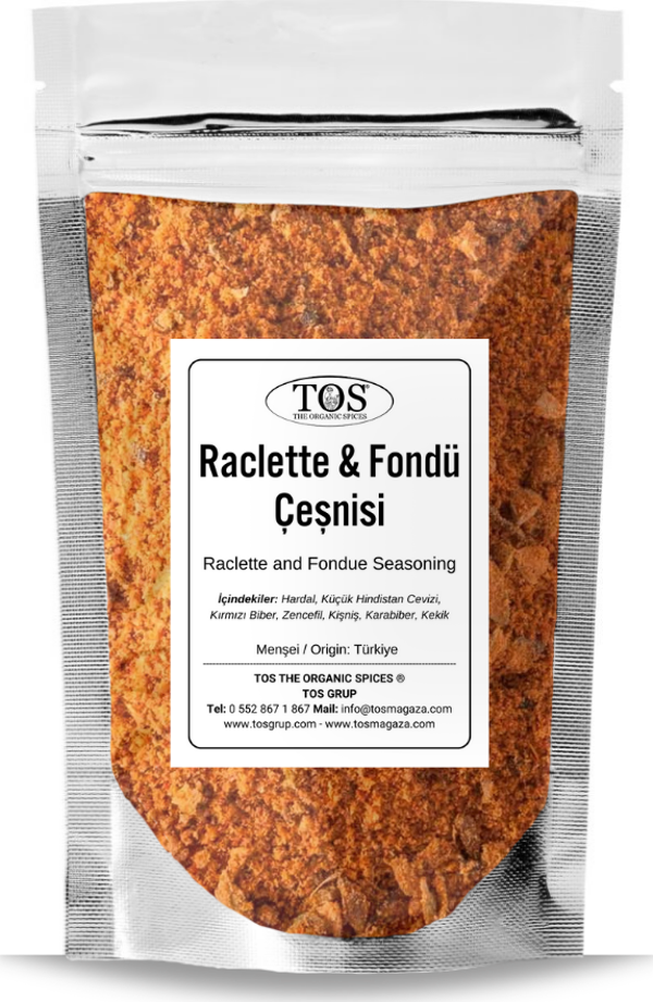 Raclette ve Fondü Çeşnisi 100 gr Raclette and Fondue Seasoning - Premium Quality | Baharat Karışımı - Image 1