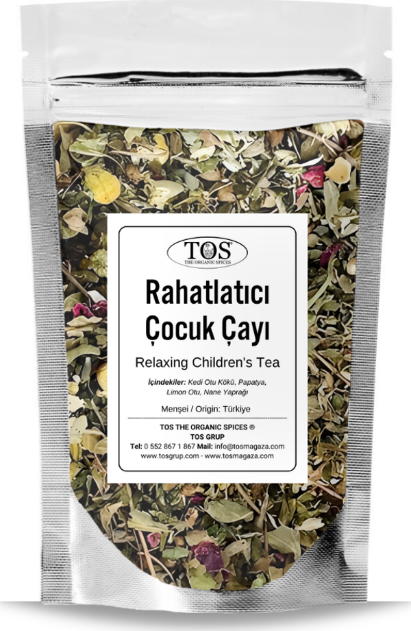 Rahatlatıcı Çocuk Çayı 250 gr (1. Kalite) Relaxing Kids Tea - Image 1