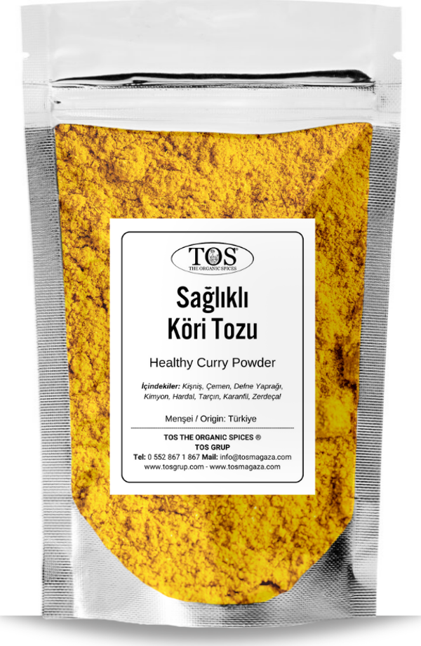 Sağlıklı Köri Tozu 250 gr Healthy Curry Powder - Premium Quality | Baharat Karışımı - Image 1