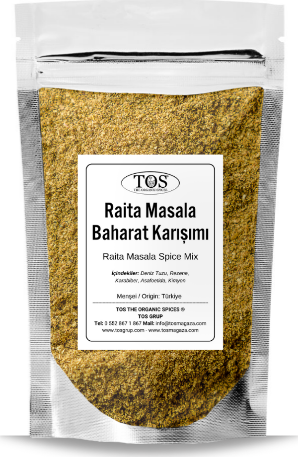 Raita Masala Baharat Karışımı 100 gr Raita Masala Spice Blend - Premium Quality | Baharat Karışımı - Image 1