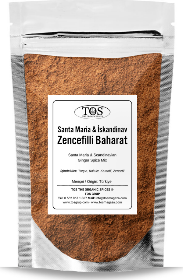 Santa Maria & İskandinav Zencefilli Baharat Karışımı 500 gr Scandinavian Ginger Spice Blend - Image 1