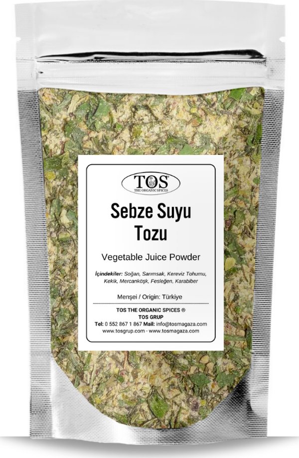 Sebze Suyu Tozu 250 gr Vegetable Broth Powder - Premium Quality | Baharat Karışımı - Image 1