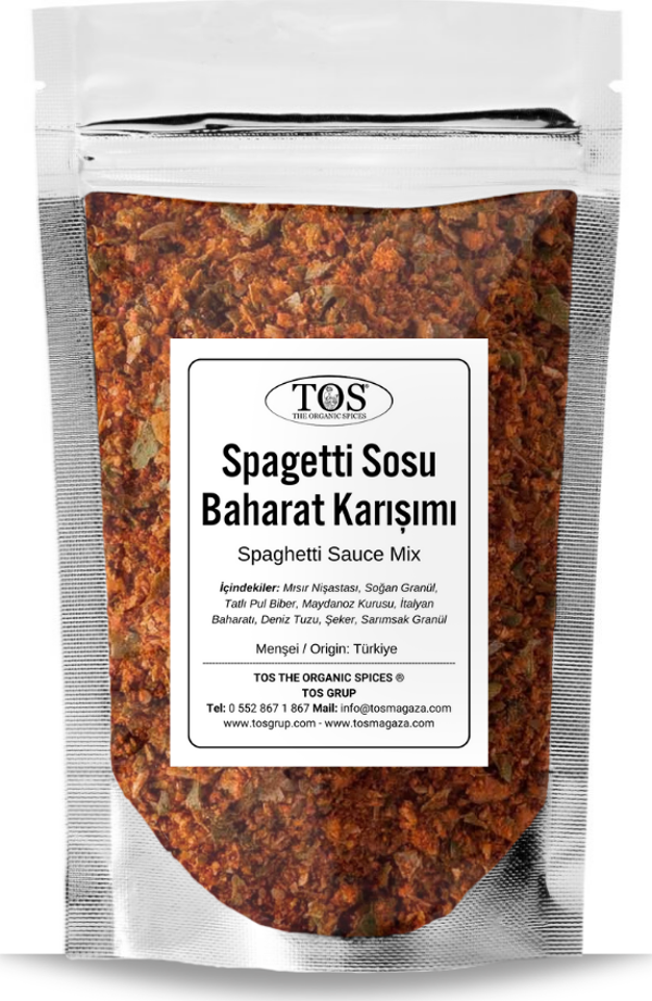 Spagetti Sosu Karışımı 100 gr Spaghetti Sauce Mix - Premium Quality | Baharat Karışımı - Image 1
