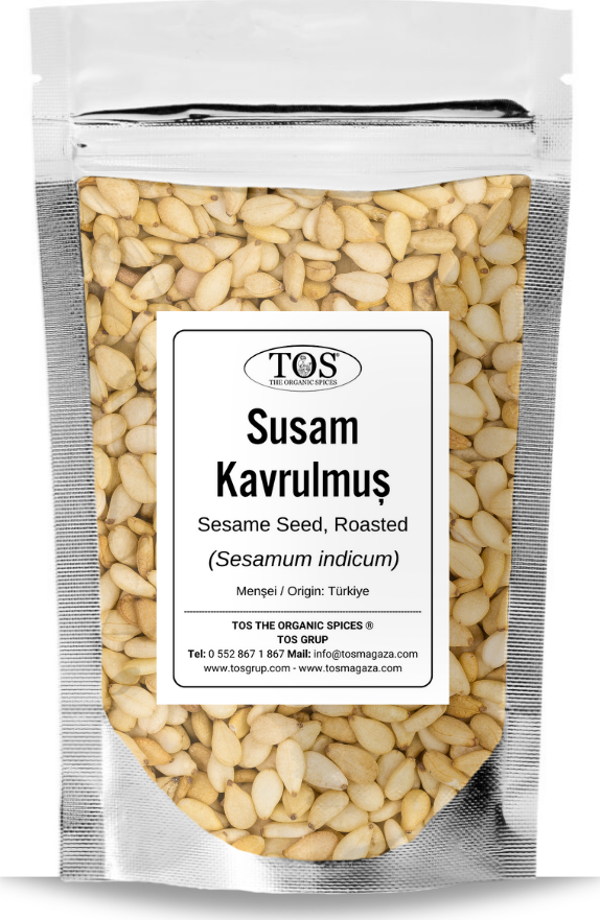 Susam Tohumu Kavrulmuş 50 gr (1. Kalite) Sesamum indicum / Roasted Sesame Seed - Image 1