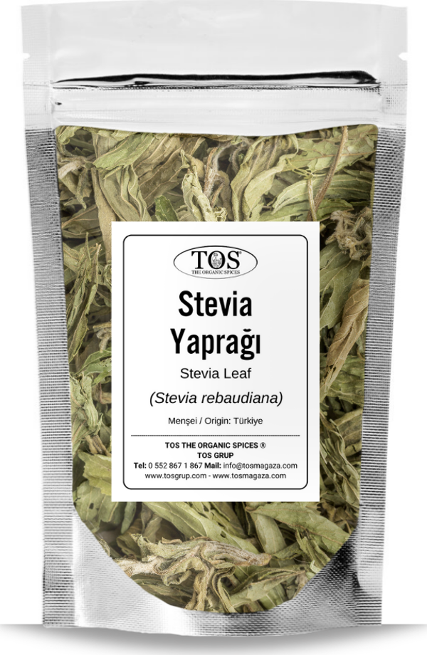 Stevia Yaprağı 250 gr (1. Kalite) Stevia rebaudiana / Stevia Leaf - Image 1