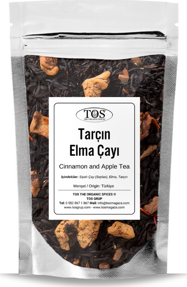 Tarçın ve Elma Çayı 100 gr (1. Kalite) Cinnamon and Apple Tea - Image 1