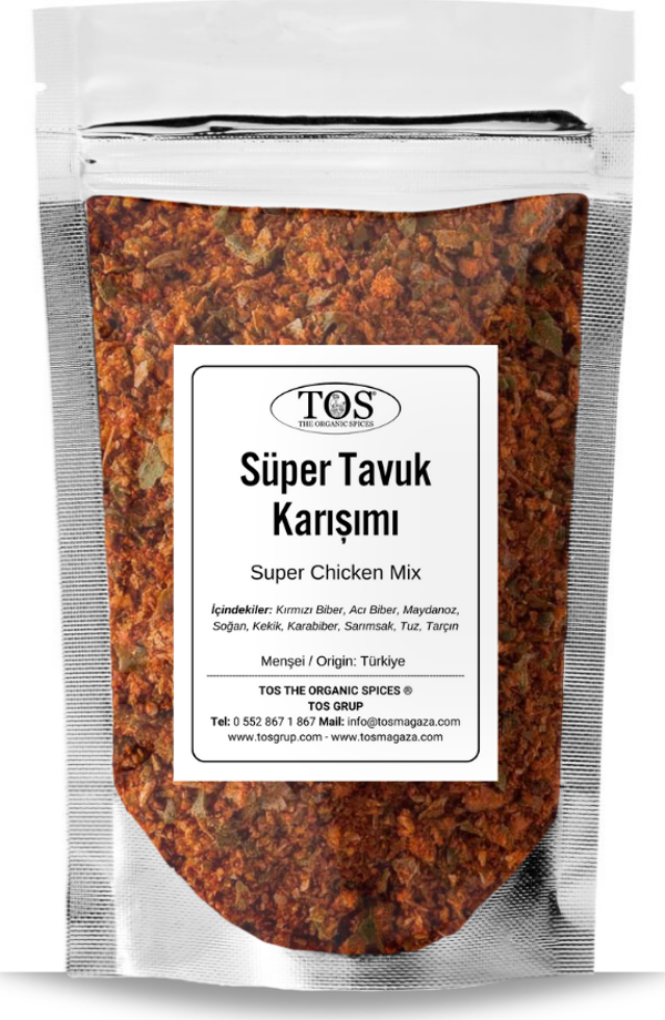 Süper Tavuk Karışımı 100 gr Super Chicken Mix - Premium Quality | Baharat Karışımı - Image 1