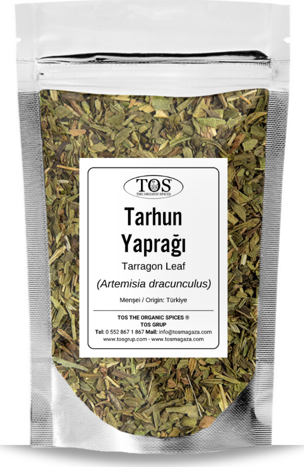Tarhun Yaprağı 100 gr (1. Kalite) Artemisia dracunculus / Tarragon Leaf - Image 1