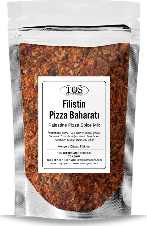 Tavlin Pizza Filistin Pizza Baharat Karışımı 500 gr Palestinian Pizza Spice Blend - Premium Quality - Image 1