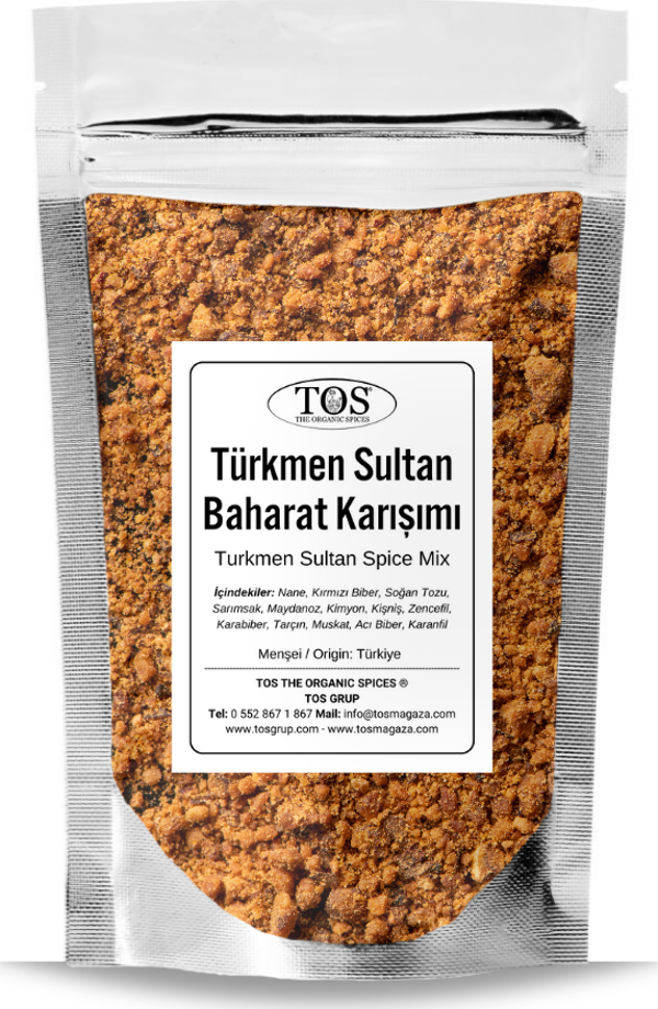 Türkmen Sultan Baharat Karışımı 500 gr Turkmen Sultan Spice Blend - Premium Quality - Image 1