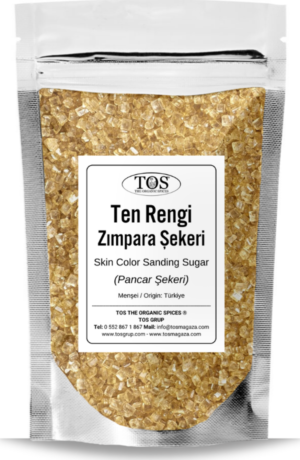 Ten Rengi Zımpara Şekeri 250 gr Skin Color Sanding Sugar - Image 1