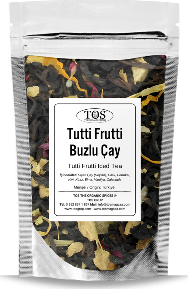 Tutti Frutti Buzlu Çay 250 gr (1. Kalite) Tutti Frutti Iced Tea - Image 1