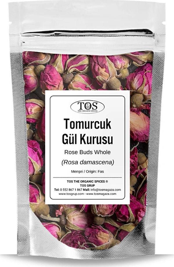 Tomurcuk Gül Kurusu 50 gr (1. Kalite) Rosa damascena / Rose Buds Whole - Image 1