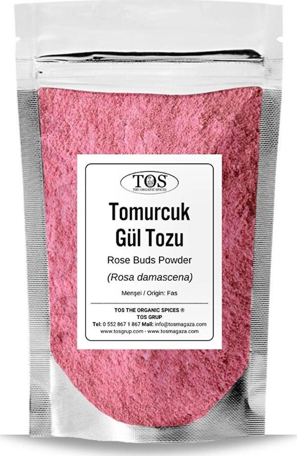 Tomurcuk Gül Tozu 250 gr (1. Kalite) Rosa damascena / Rose Buds Powder - Image 1