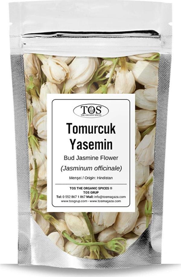 Tomurcuk Yasemin Çiçeği 100 gr (1. Kalite) Jasminum officinale / Bud Jasmine Flower - Image 1