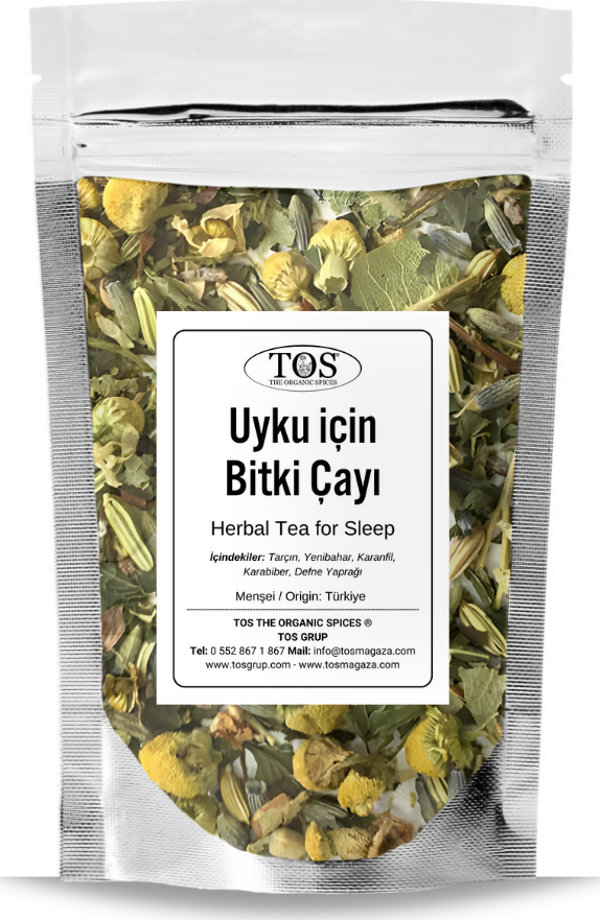 Uyku için Bitki Çayı 100 gr (1. Kalite) Herbal Sleep Tea - Image 1