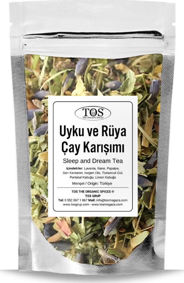 Uyku ve Rüya Çayı 40 gr (1. Kalite) Sleep and Dream Tea - Image 1