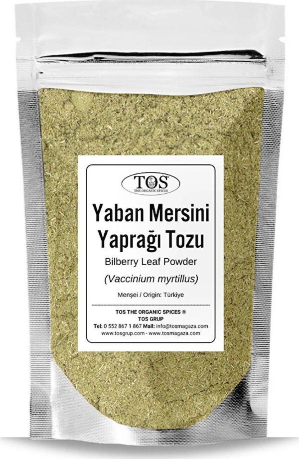 Yaban Mersini Yaprağı Tozu 250 gr (1. Kalite) Vaccinium myrtillus / Bilberry Leaf Powder - Image 1