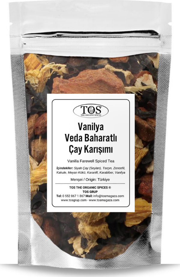 Vanilya Veda Baharatlı Çay 40 gr (1. Kalite) Vanilla Veda Spiced Tea - Image 1