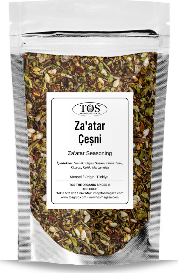 Za'atar Çeşni 500 gr Za'atar Seasoning - Premium Quality | Baharat Karışımı - Image 1