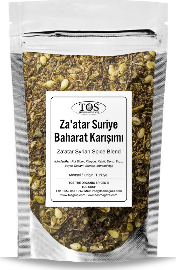 Za'atar Suriye Ortadoğu Akdeniz Baharat Karışımı 250 gr Za'atar Syrian - Premium Quality - Image 1