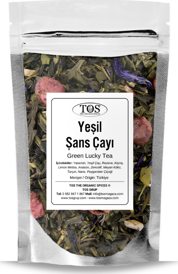 Yeşil Şans Çayı 100 gr (1. Kalite) Green Luck Tea - Image 1