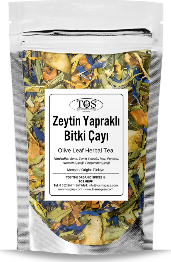 Zeytin Yapraklı Bitki Çayı 40 gr (1. Kalite) Olive Leaf Herbal Tea - Image 1
