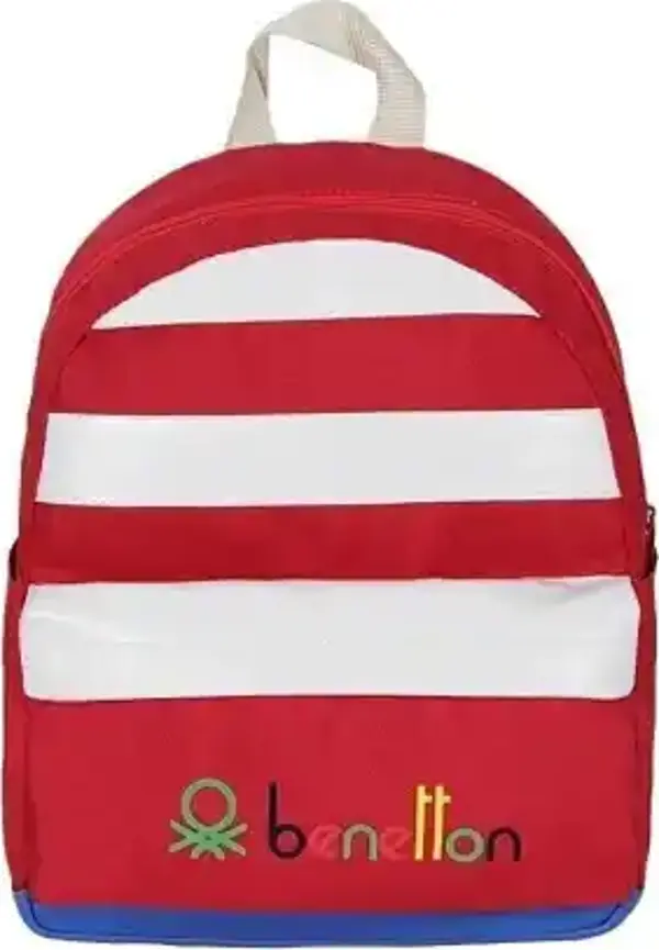 Benetton 70193 Kırmızı-Beyaz Anaokulu Çantası - Image 1