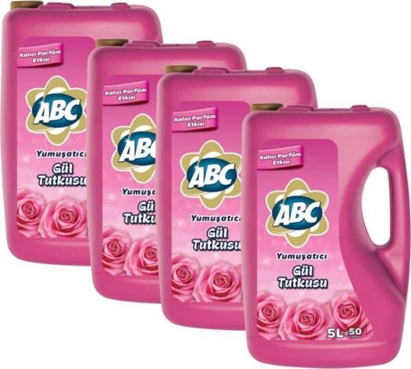 Abc Yumuşatıcı Gül Tutkusu 5 Lt X 4 Adet - Image 1