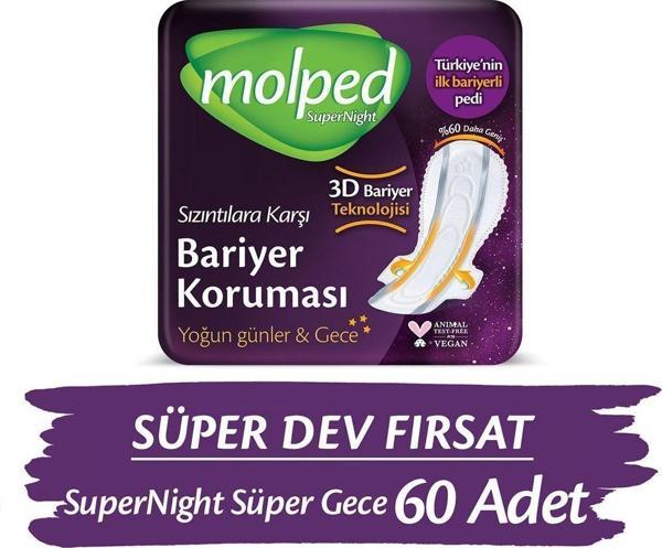 Molped Supernight Süper Gece Süper Dev Fırsat 60 Adet - Image 1