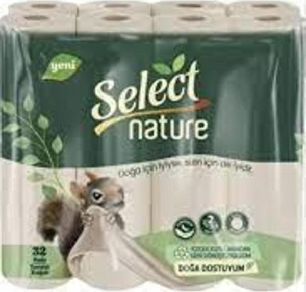 Select Nature Nature Tuvalet Kağıdı 32'Li (12'Li) - Image 1
