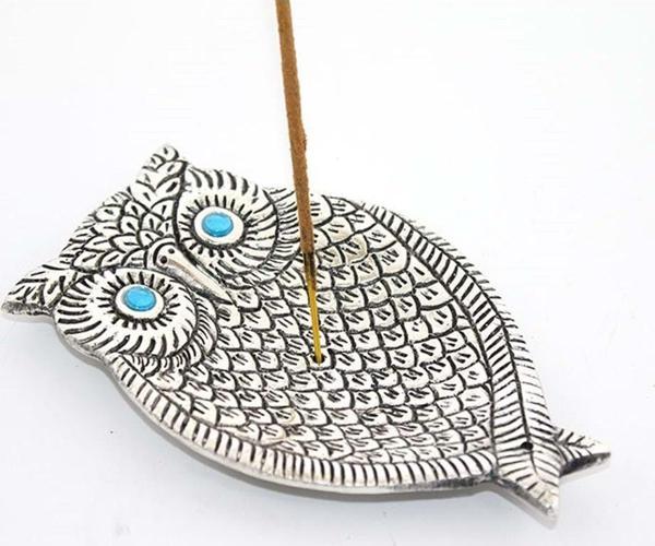 Metal Baykuş Tasarımı Tütsülük - Image 1
