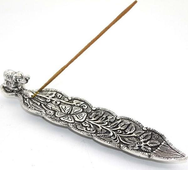 Metal Kayık Fil Tasarımı Tütsülük - Image 1