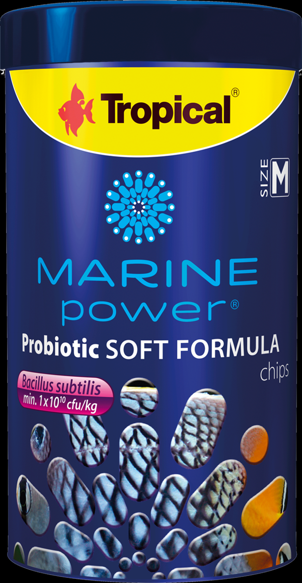 Tropical Marine Power Probiotic Soft Formula Chips Balık Yemi M 250 ml - Image 1
