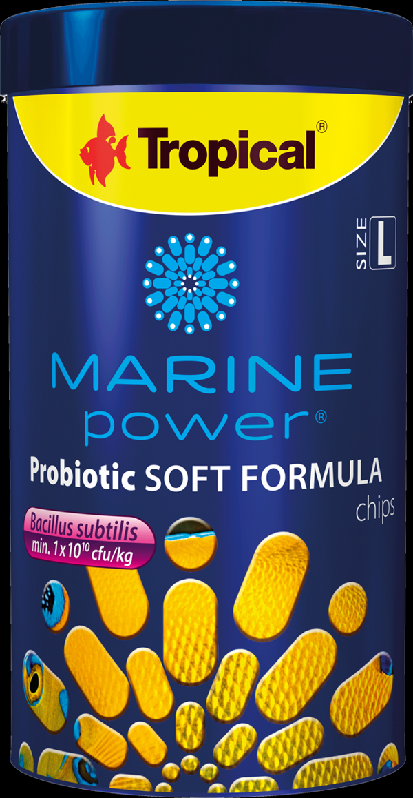 Tropical Marine Power Probiotic Soft Formula Size L Balık Yemi 250 ml - Image 1