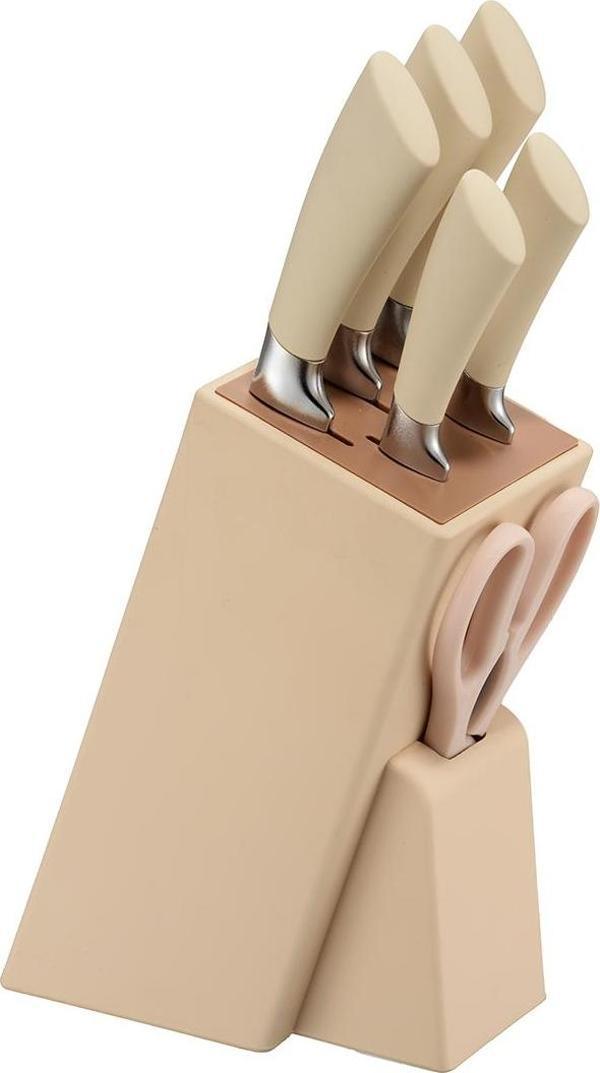 Arow Pamela 7 Parça Standlı Bıçak Seti - Image 1