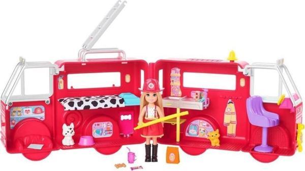 Barbie Mattel Hck73 Chelsea Itfaiye Aracı - Image 1