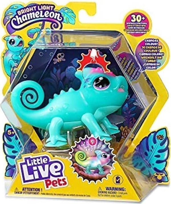 LITTLE LIVE PETS 8056379129523 Işıklı Bukalemun, Çok Renkli - Image 1
