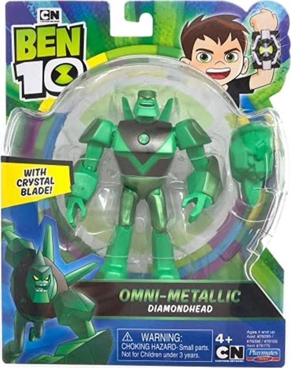Ben 10 Ben61000 Eylem Metalik Tema Şekil - Diamond Head - Image 1