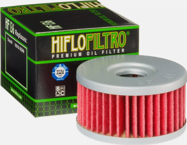 Hiflo Hf136 1982-2000 Suzuki GN 250 Uyumlu Yağ Filtresi - Image 1