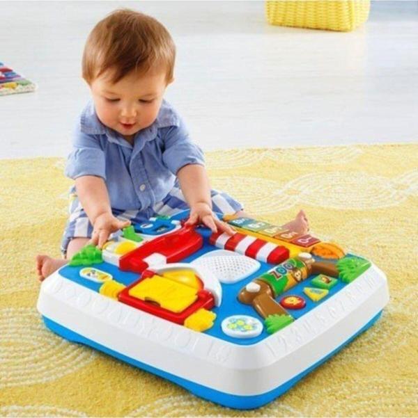 Fisher-Price Eğlen Ve Öğren Eğitici Köpekçiğin Aktivite Masası (Tr-En) Drh44 - Image 1