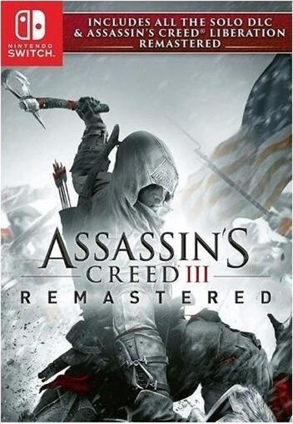 Assassin's Creed III: Remastered Nintendo Switch Oyun - Image 1